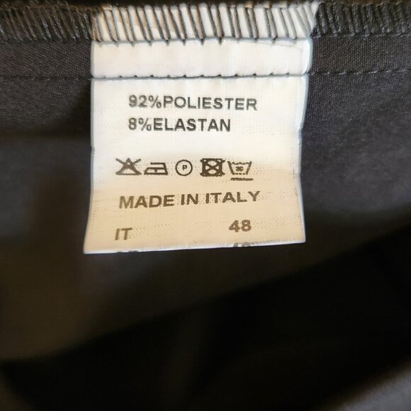 EDAS ITALY Women's Dress Black Pants Size US 14 or UK 16 NEW Stretch - Picture 13 of 16